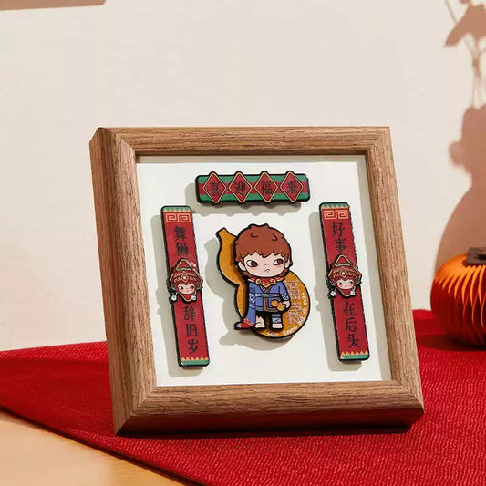 LUCKY NEW YEAR SERIES FRIDGE MAGNET