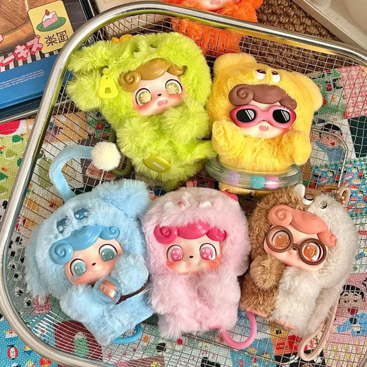 QKID EMOTIONAL HAIRY MONSTERS SERIES PLUSH