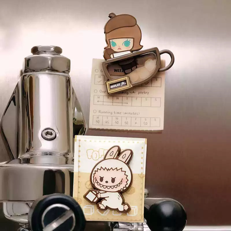 POP BEAN COFFEE FACTORY SERIES FRIDGE MAGNET