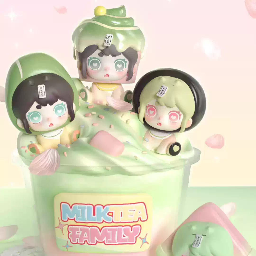 KEENO MILK TEA FAMILY SERIES BEANS