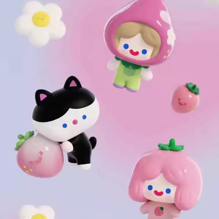 RICO HAPPY FRIENDS WITH ME EVERYWHERE IN THE FRUIT BASKET BEANS