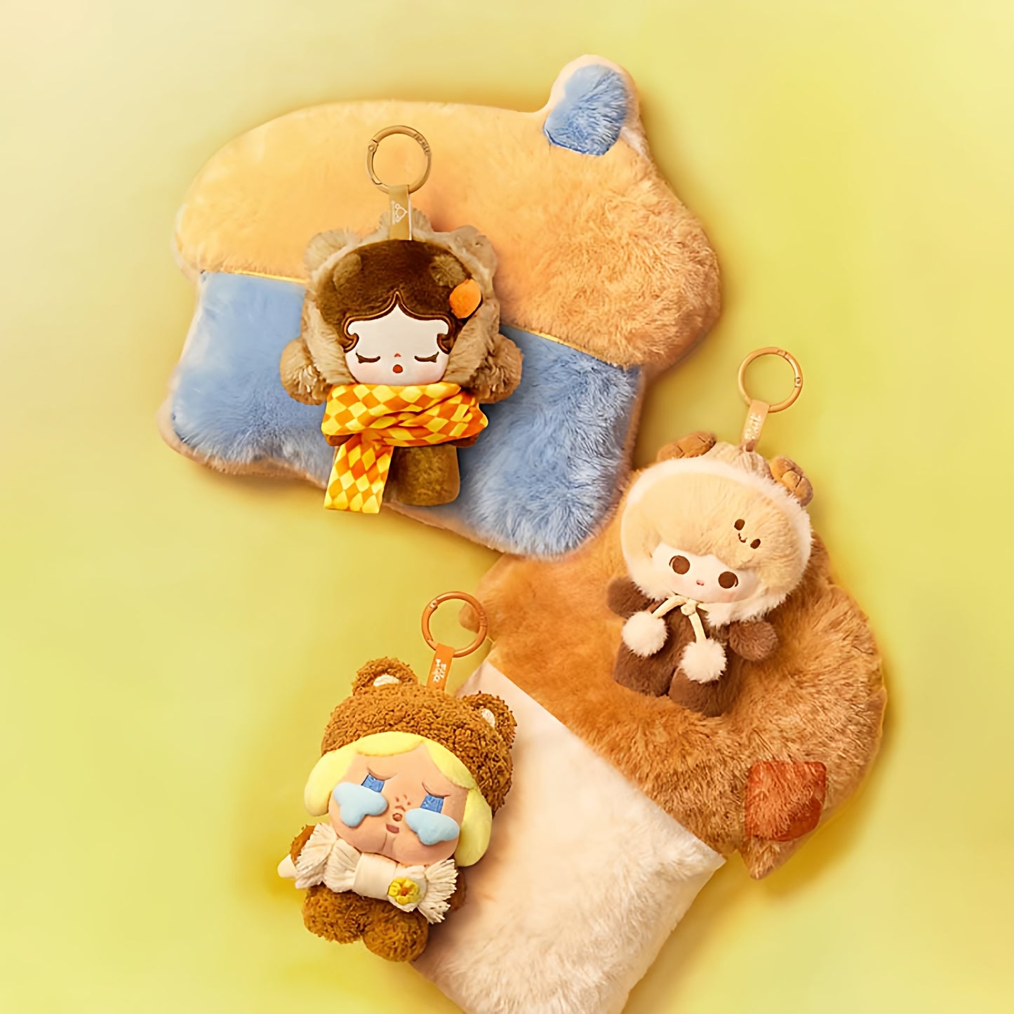 POPBEAN FLUFFY COZY SERIES PLUSH PENDANT