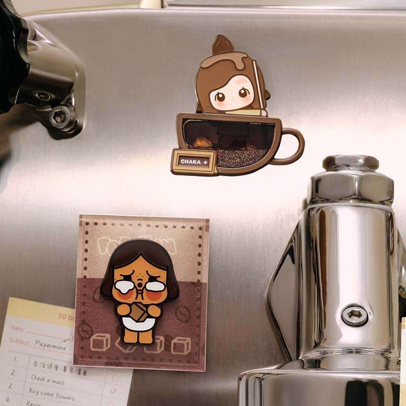 POP BEAN COFFEE FACTORY SERIES FRIDGE MAGNET