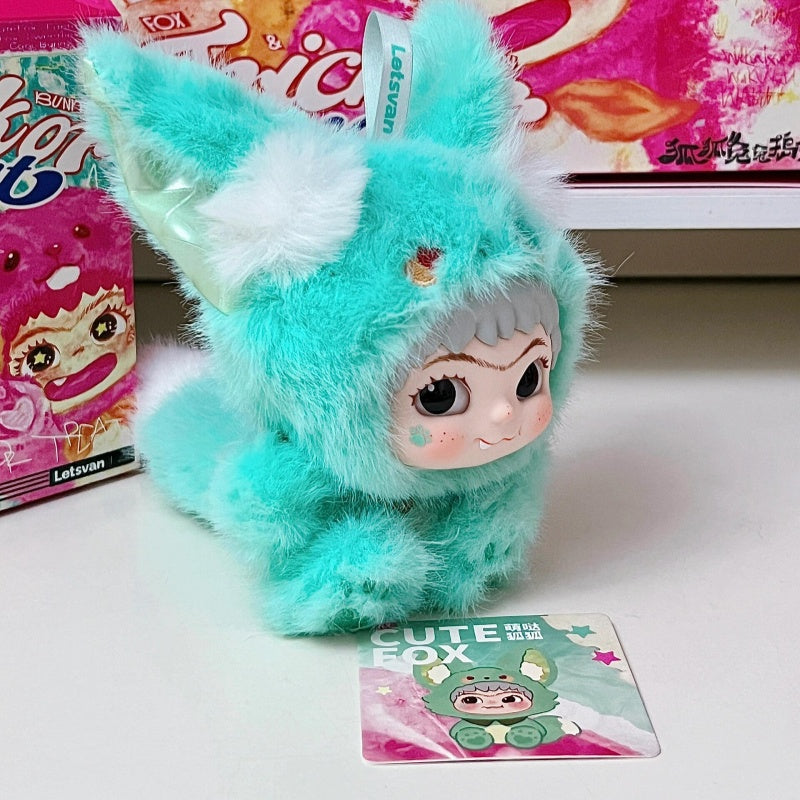 WAKUKU FOX BUNNY TRICK AND TREAT SERIES PLUSH
