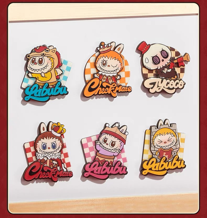 LABUBU LET'S CHECKMATE SERIES FRIDGE MAGNET