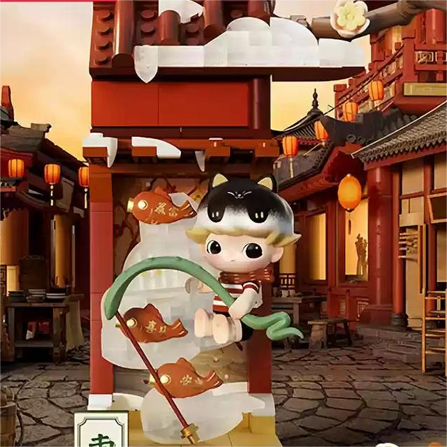 WEALTHY SNAKE'S NEW YEAR CELEBRATION SERIES BLOCK FIGURES
