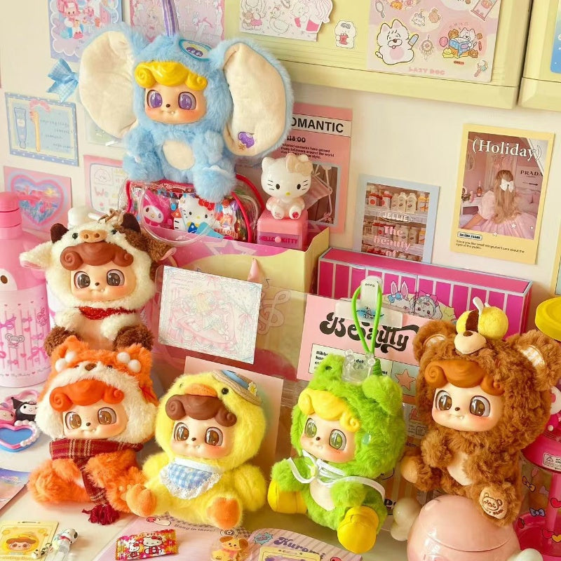 QKID ANIMAL PRESCHOOL SERIES PLUSH