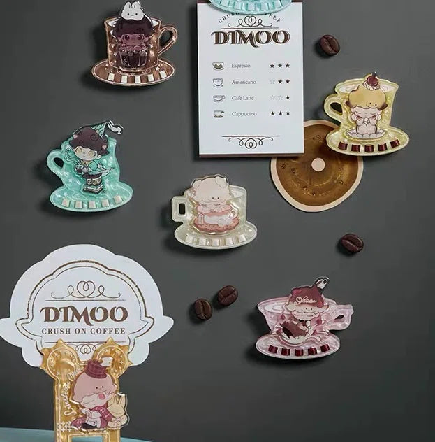 DIMOO CURSH ON COFFEE SERIES FRIDGE MAGNET CLIP