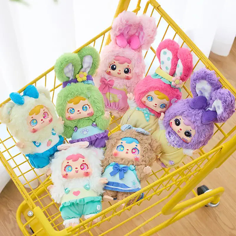 SAMUEL HAPPY PICNIC OF BEAR AND RABBIT SERIES PLUSH
