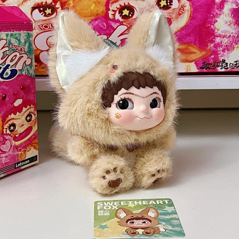 WAKUKU FOX BUNNY TRICK AND TREAT SERIES PLUSH