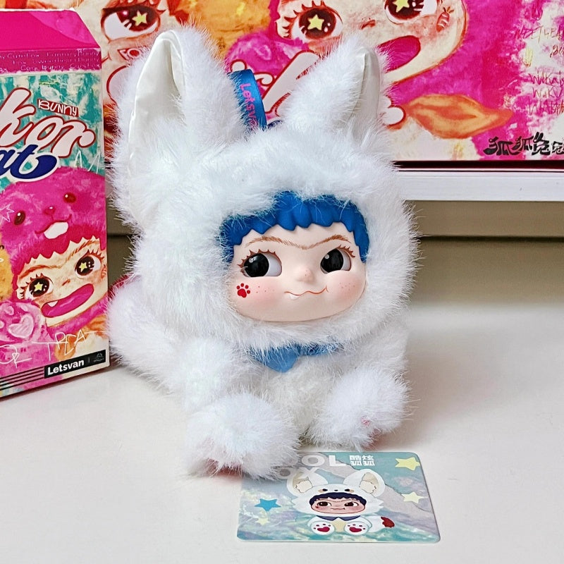 WAKUKU FOX BUNNY TRICK AND TREAT SERIES PLUSH