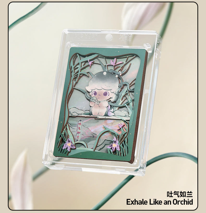 DIMOO STORIES IN THE CUP SERIES FIGURES ART COLLECTION CARDS
