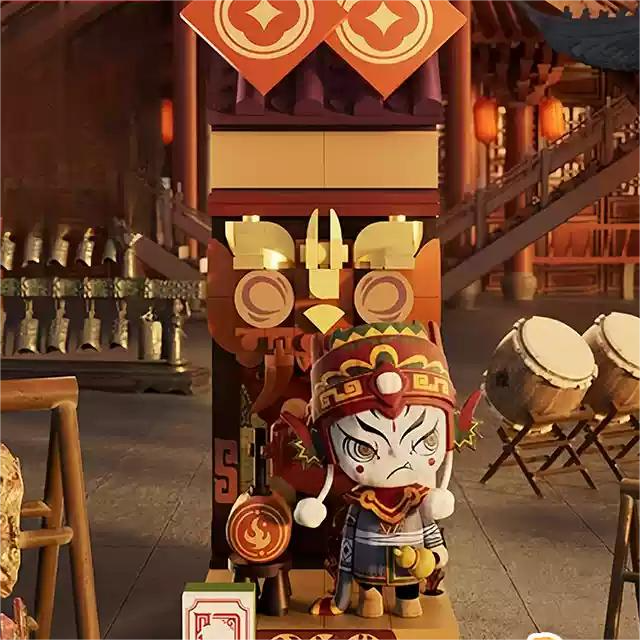 WEALTHY SNAKE'S NEW YEAR CELEBRATION SERIES BLOCK FIGURES