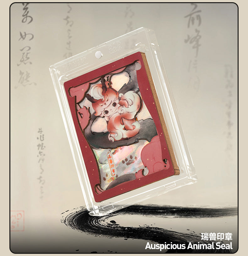 DIMOO STORIES IN THE CUP SERIES FIGURES ART COLLECTION CARDS