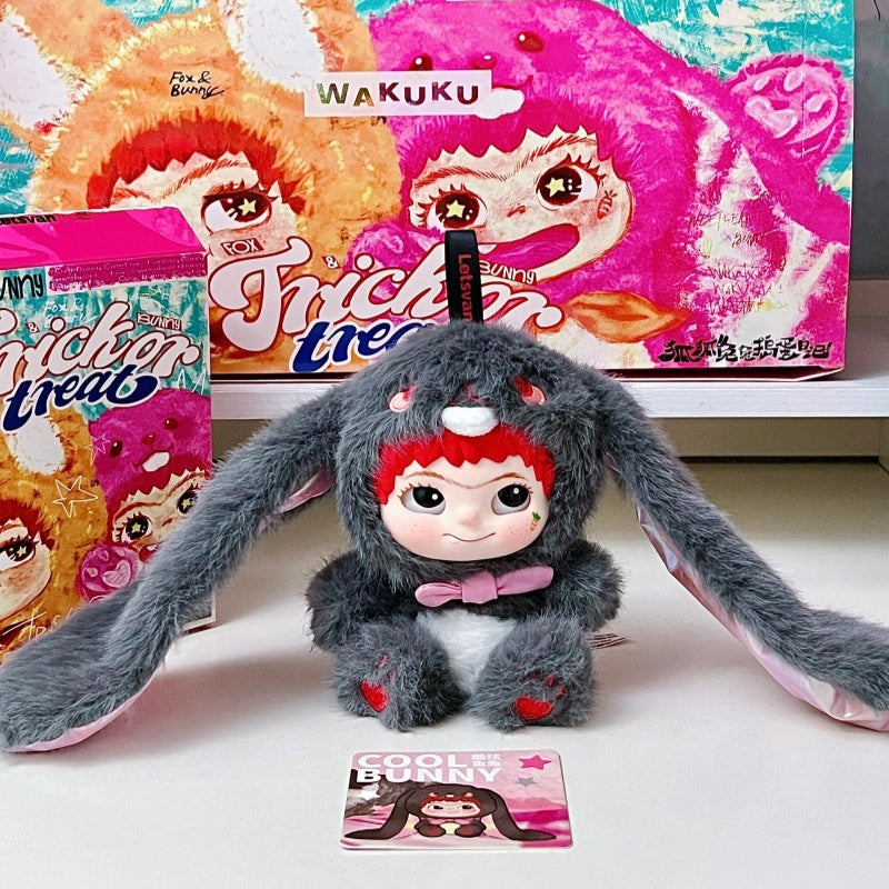 WAKUKU FOX BUNNY TRICK AND TREAT SERIES PLUSH