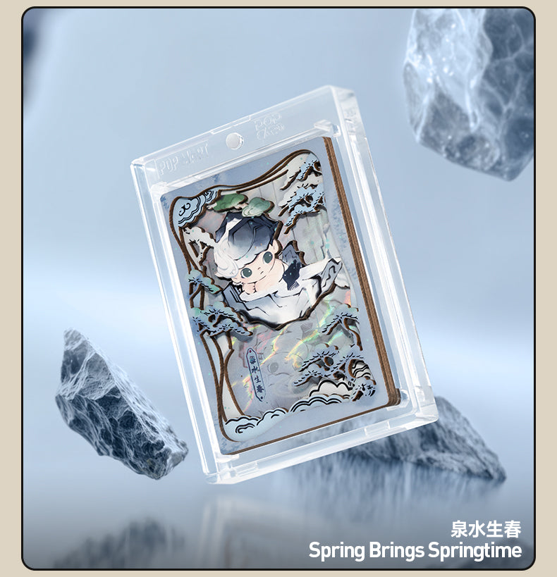 DIMOO STORIES IN THE CUP SERIES FIGURES ART COLLECTION CARDS