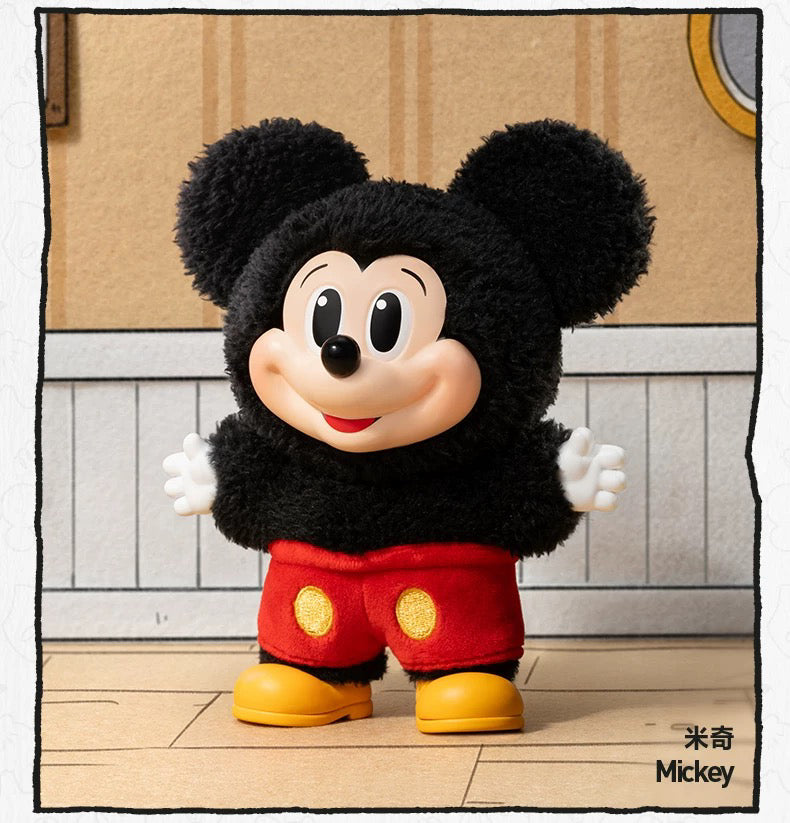 MICKEY FAMILY CUTE TOGETHER KEYCHAIN SERIES FIGURES