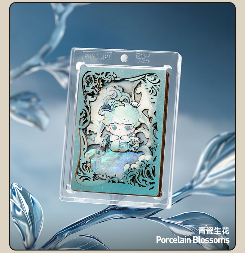 DIMOO STORIES IN THE CUP SERIES FIGURES ART COLLECTION CARDS