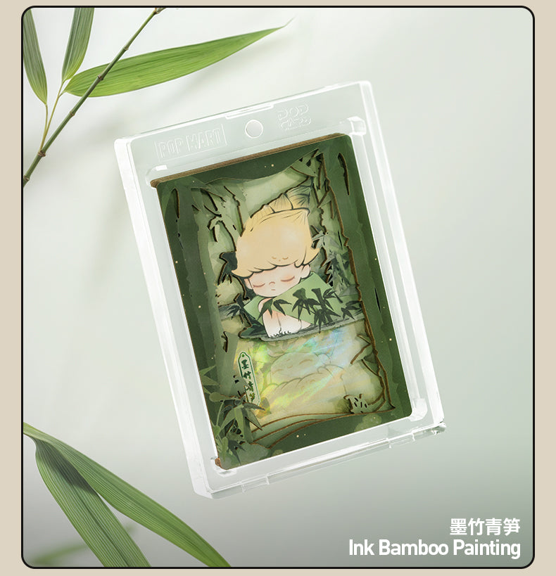 DIMOO STORIES IN THE CUP SERIES FIGURES ART COLLECTION CARDS