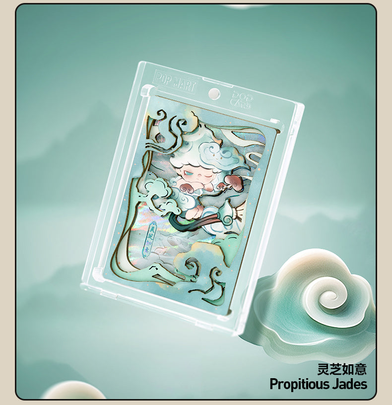 DIMOO STORIES IN THE CUP SERIES FIGURES ART COLLECTION CARDS