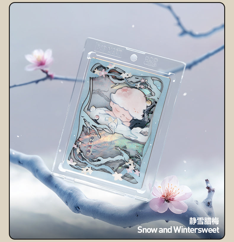 DIMOO STORIES IN THE CUP SERIES FIGURES ART COLLECTION CARDS