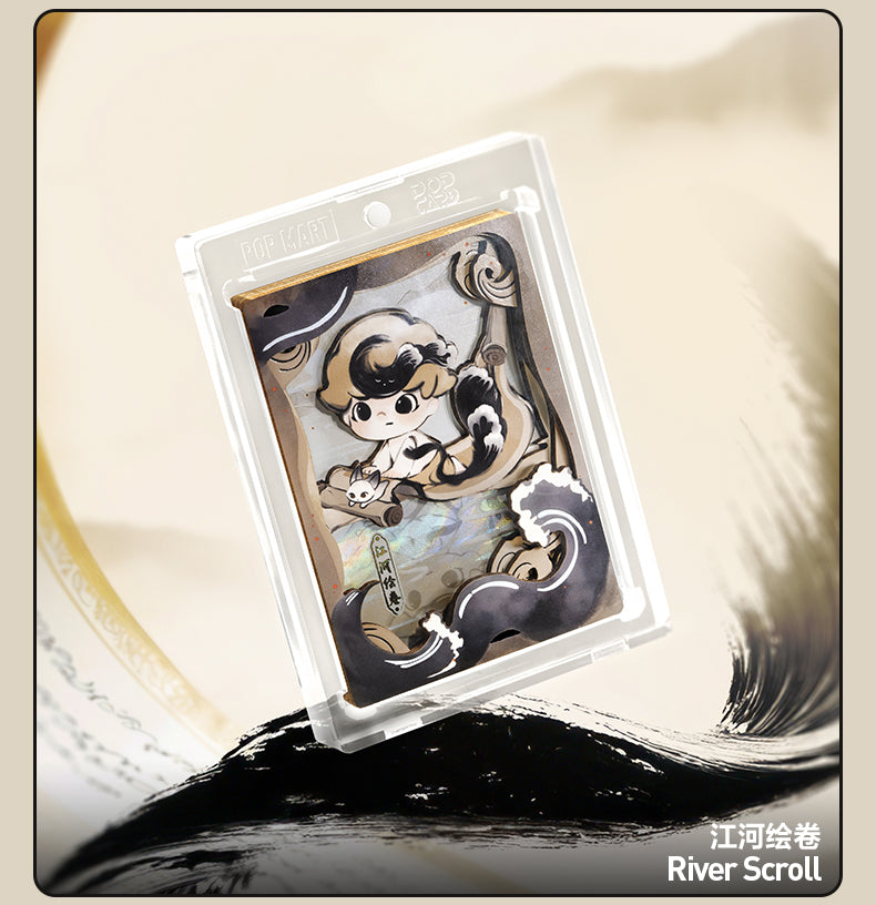 DIMOO STORIES IN THE CUP SERIES FIGURES ART COLLECTION CARDS
