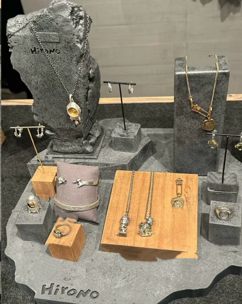 HIRONO NECKLACE AND RING(CHECK MENU)