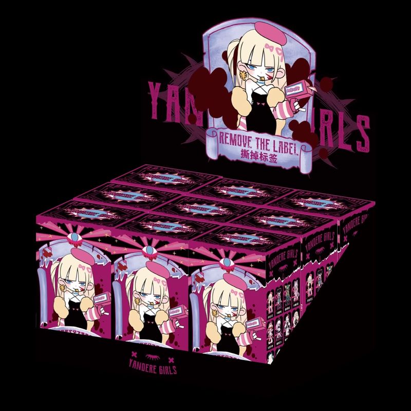 YANDERE GIRLS REMOVE THE LABEL SERIES TOYS DOLLS