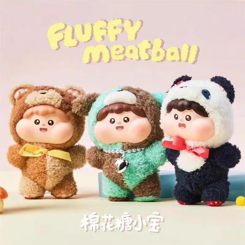 FLUFFY MEATBALL VINYL PLUSH