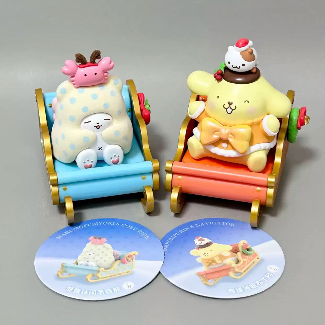 SANRIO WINTER SLEDDING TEAM SERIES TOYS DOLLS