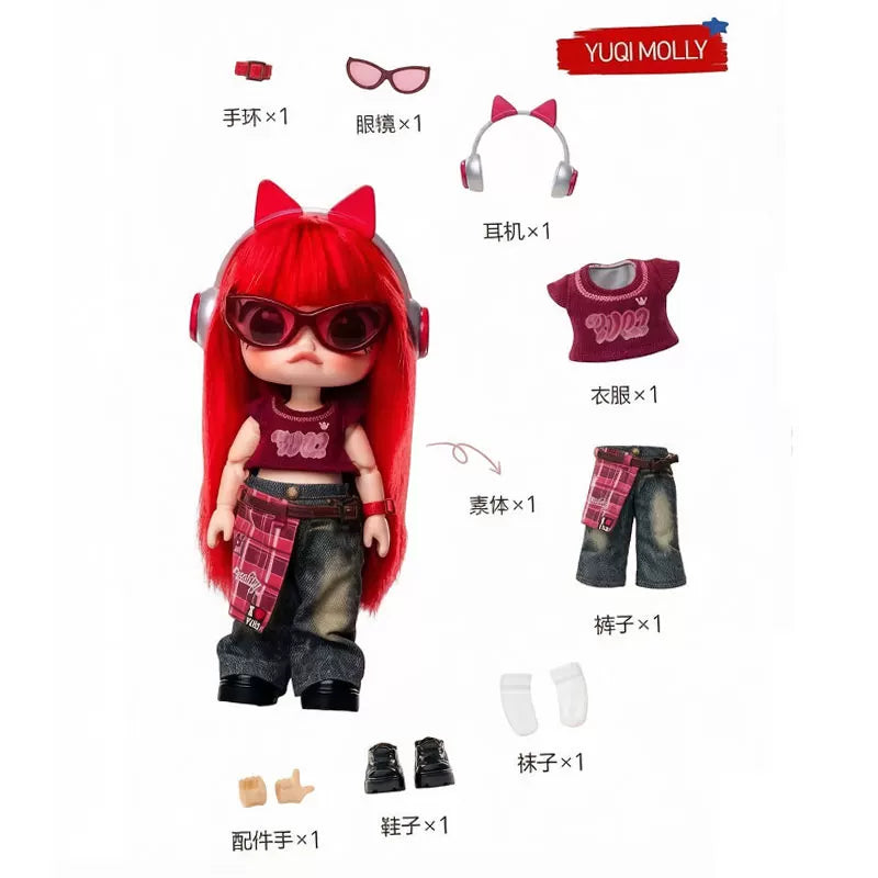 MOLLY x YUQI SERIES 1/8 ACTION FIGURE BJD