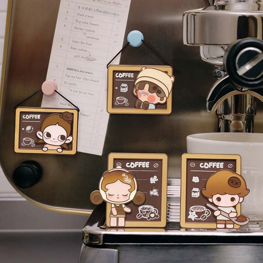POP BEAN COFFEE FACTORY SERIES FRIDGE MAGNET