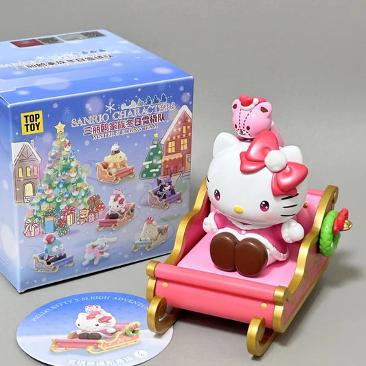 SANRIO WINTER SLEDDING TEAM SERIES TOYS DOLLS