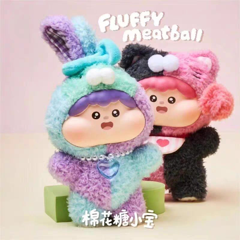 FLUFFY MEATBALL VINYL PLUSH