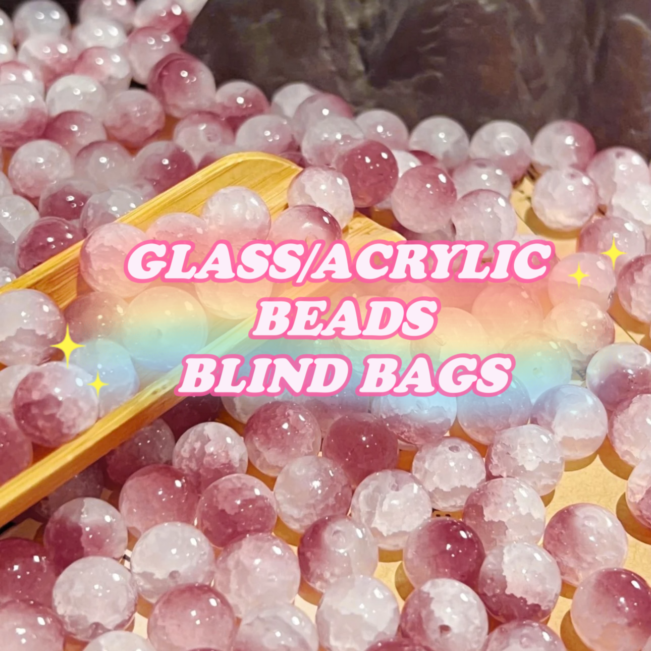 【NEW】DIY CLASS/ACRYLIC BEADS BLIND BAGS-OPEN IN LIVE