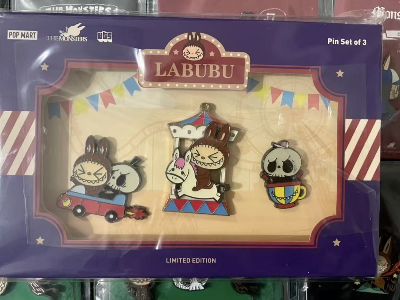 Popland mokoko plush badge