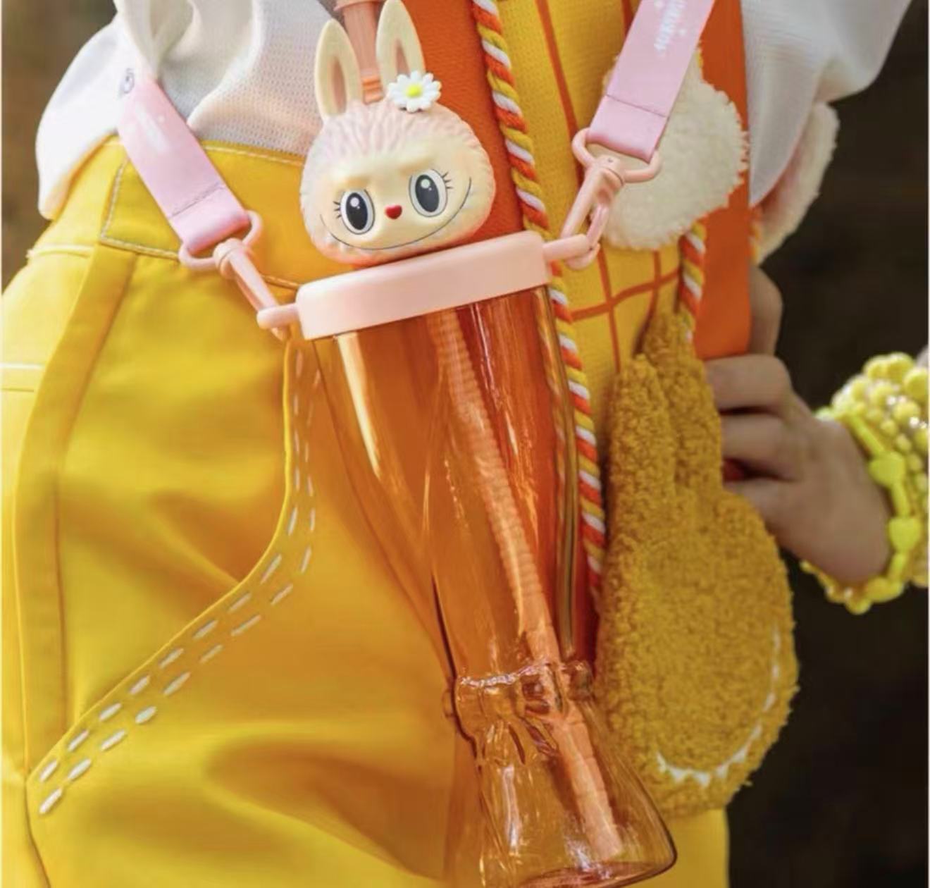 Popland labubu drink bottle